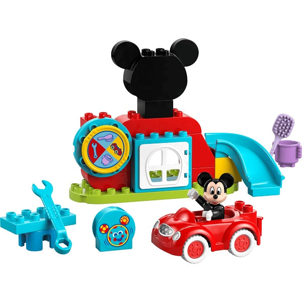 Lego Duplo Disney Mickey Mouse Clubhouse & Car 10454 – 27-Piece Building Blocks Set For Toddlers Age 2+ alternate