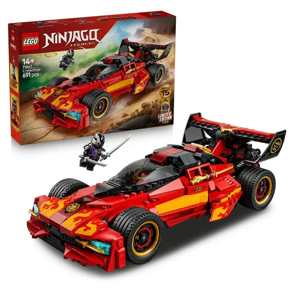 Lego Ninjago X-1 Ninja Charger 15Th Anniversary Building Toy Set - 821 Pieces