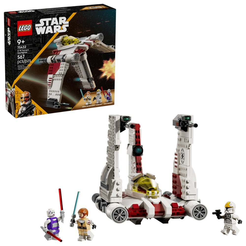 Lego Star Wars V-19 Torrent Starfighter 75432 Building Set – 567 Pieces