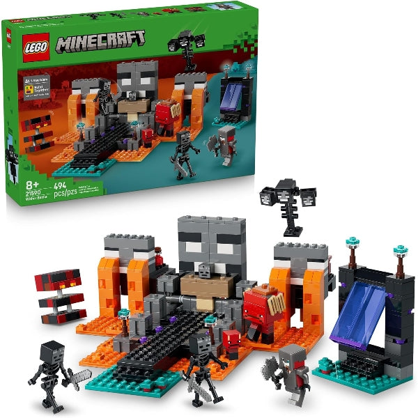 LEGO Minecraft Wither Battle Playset, 494 Pieces