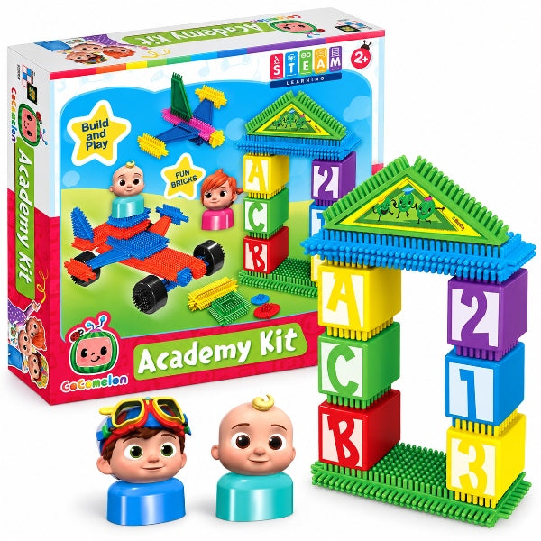 CoComelon Kids Learning Building Blocks Set