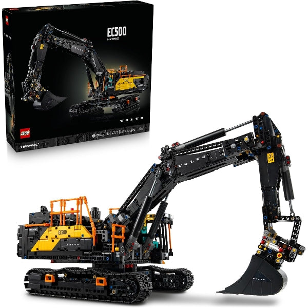LEGO Technic 42215 Volvo EC500 Hybrid Excavator, 2,359 Pieces