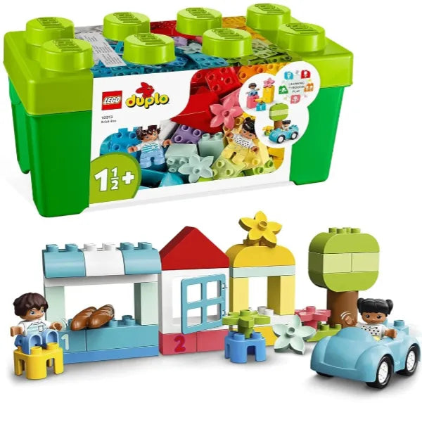 LEGO DUPLO Classic Brick Box Building Set with Storage-65pcs