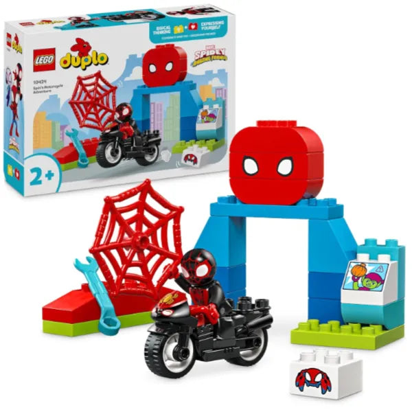 LEGO Super Heroes Spins Motorcycle Adventure Creative Set 10424 With 24pcs