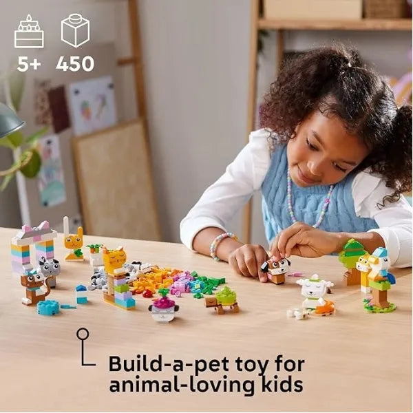 LEGO Classic Creative Pets Buildable Animal Toy 11034 with 450pcs alternate