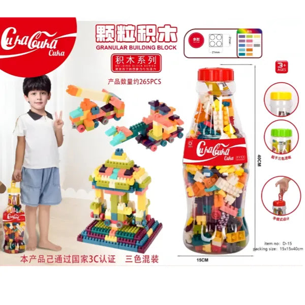 Kids Learning Building Blocks-256 Pieces