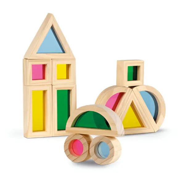 Cayro Wooden Color Blocks Montessori -Activity Learning Game alternate