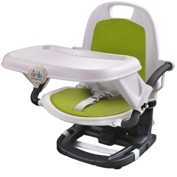 Foldable and Easy Carry Booster Seat for Baby-Green