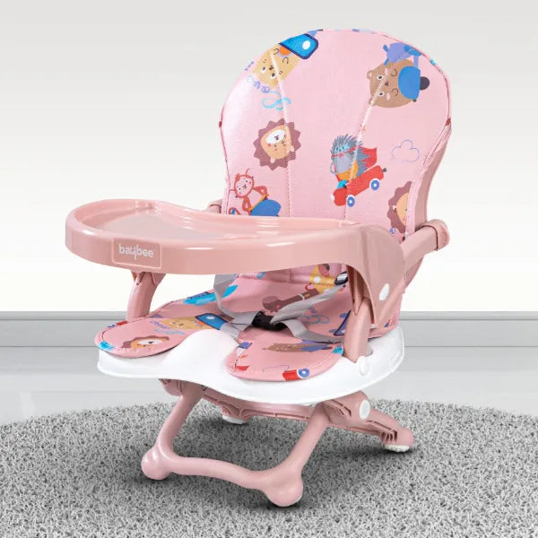 Baybee 2-in-1 Foldable Booster Chair Feeding Chair For Kids