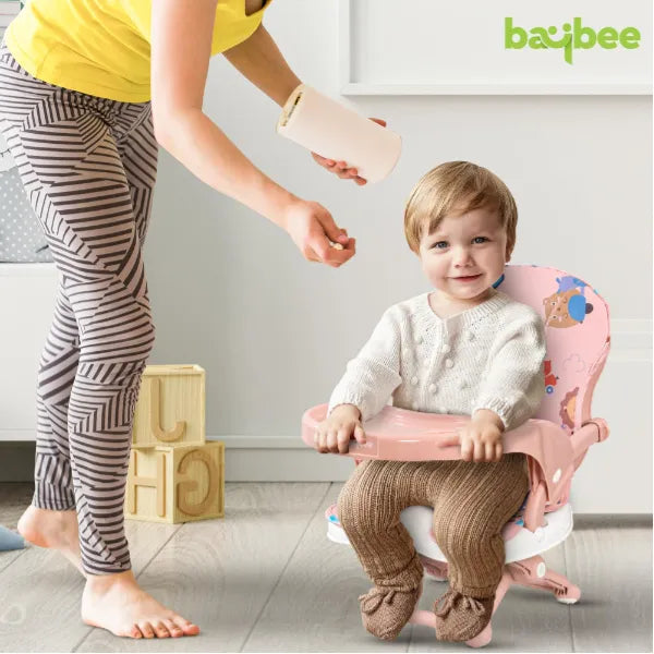 Baybee 2-in-1 Foldable Booster Chair Feeding Chair For Kids alternate