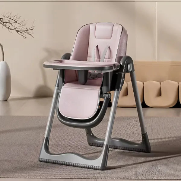 Baybee 3 in 1 Height Adjustable High Chair For Baby - pink