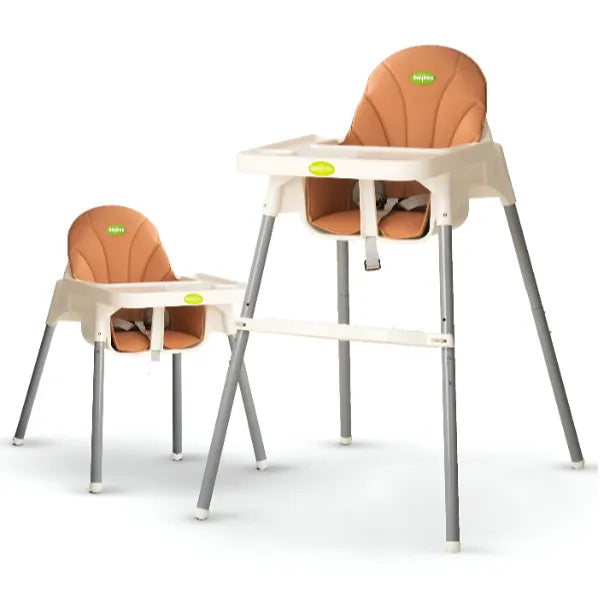 Baybee Clento 2 in 1 Baby High Chair  -White