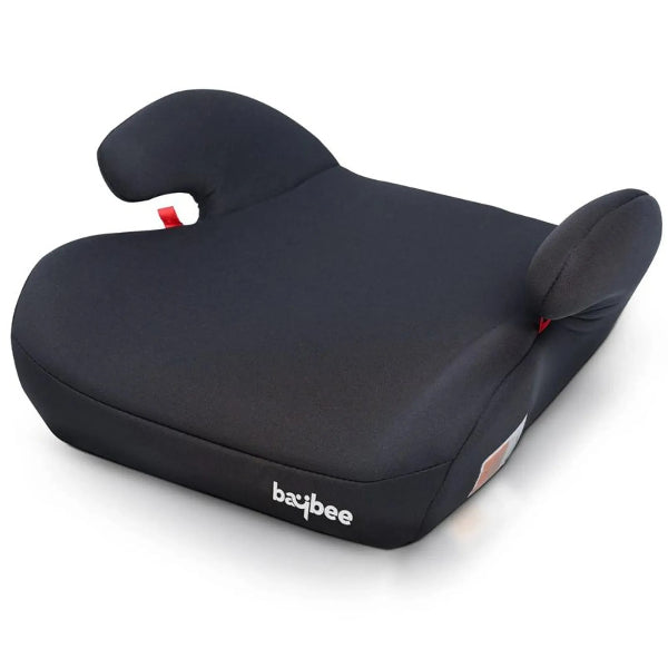 Baybee Kids Booster Car Seat With Comfortable Cushioned Design & Safety Belt Support – Black