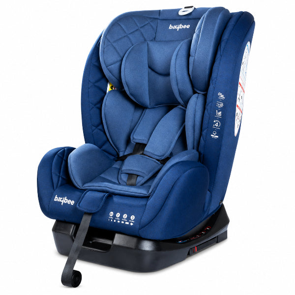 Baybee Convertible Baby Car Seat With Isofix, 5-Point Safety Harness & Adjustable Recline – Blue