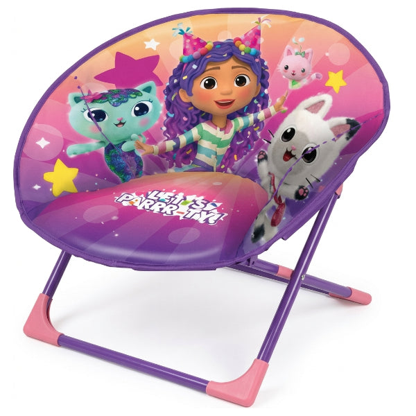 Disney Gabby'S Dollhouse Foldable Moon Chair