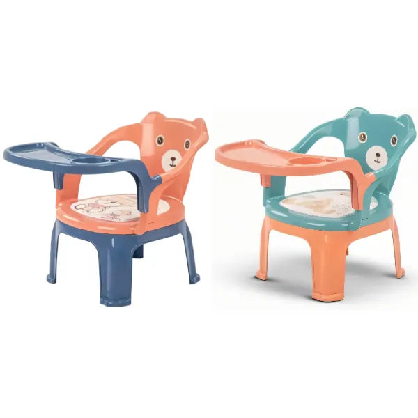 Baby Chair With Dining Tray-Assorted 1 Pieces Set