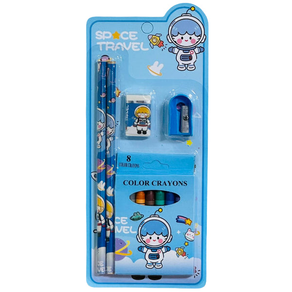 Space Travel School Stationery Set