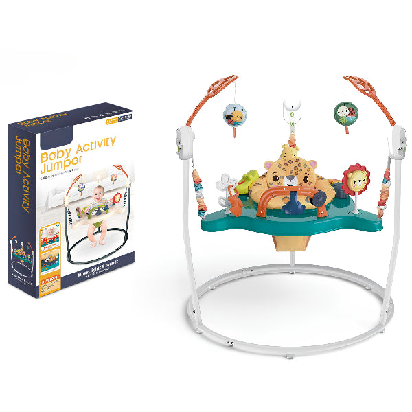 Tiibaby Musical Baby Activity Jumper With Light& Sound-Jumperoo