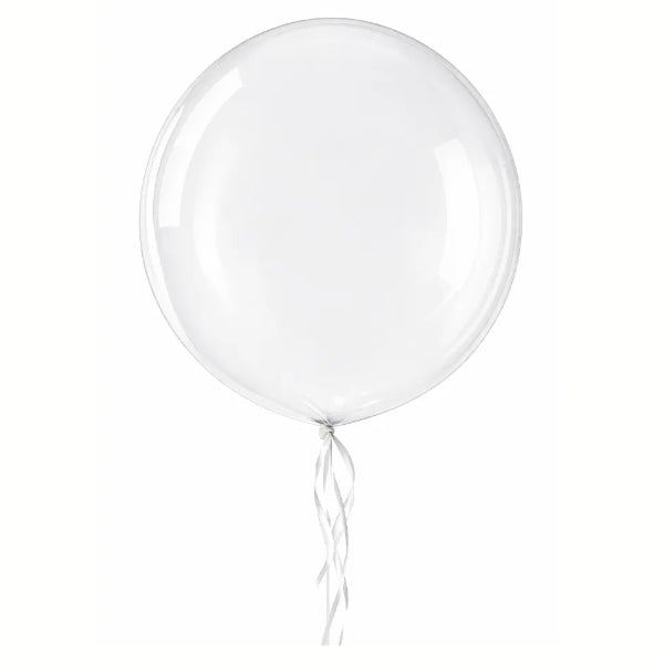 Clear Helium Bobo Balloon – 22 Inch