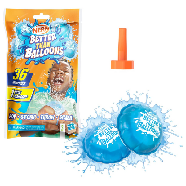 Nerf Better Than Balloons Water Toys – 36 Pods