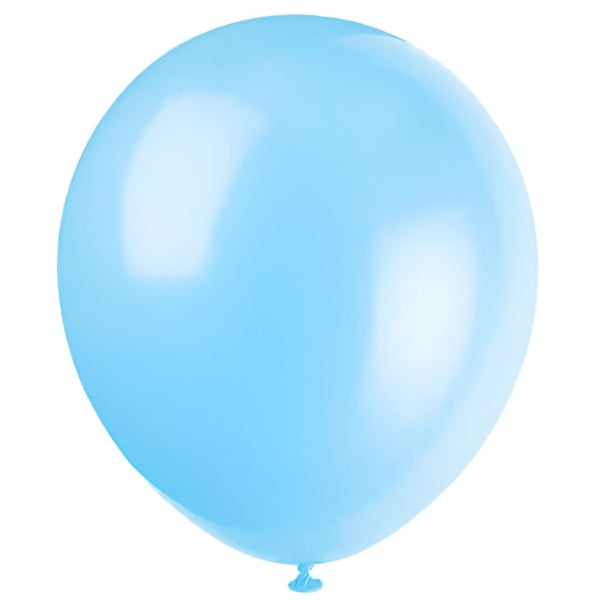 Party Decoration Latex Balloons-pack Of 100 Pieces- Light Blue Color