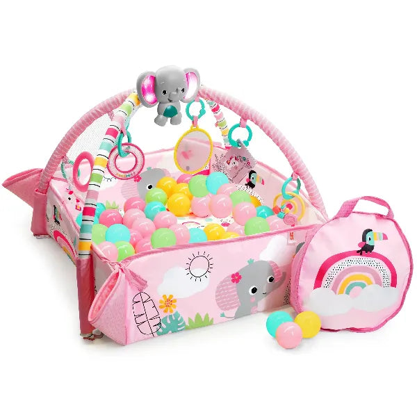 Bright Starts 5-in-1 Your Way Ball Play Baby Activity Play Gym Mat  (BMFS29)