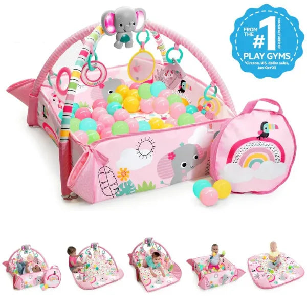 Bright Starts 5-in-1 Your Way Ball Play Baby Activity Play Gym Mat  (BMFS29) alternate