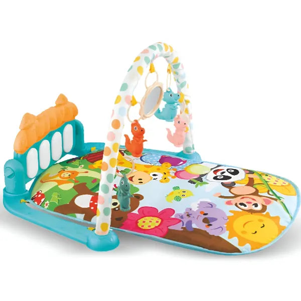Baby Playing Mat With Hanging Rattles (BMQL24)