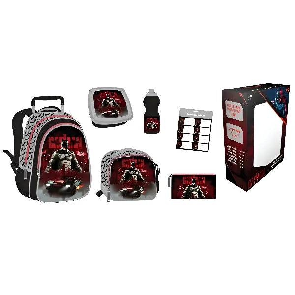 Batman- 6 In 1 Backpack Set 16 inch