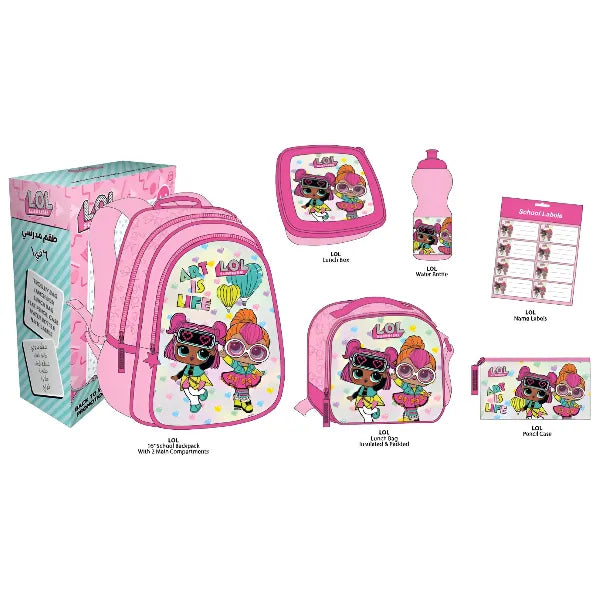Lol Surprise 6-in-1 Backpack Set – 16 Inch