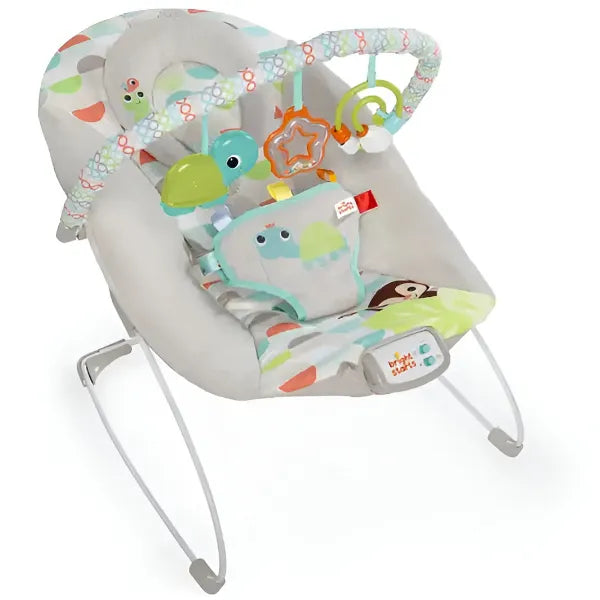 Bright Starts Happy Safari Baby Bouncer (BRFS21)
