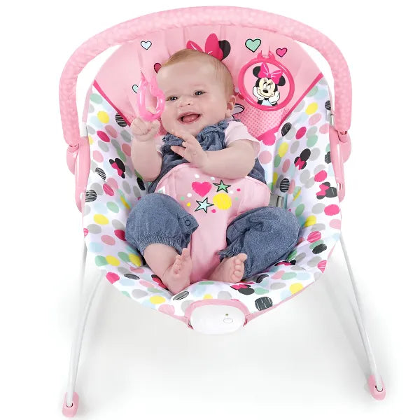 Bright Starts Minnie Mouse Spotty Dotty Vibrating Bouncer (BRFS22) alternate