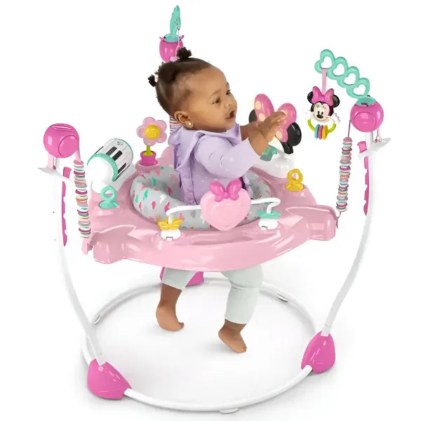 Bright Starts  Disney Baby Minnie Mouse Forever Besties Activity Jumper alternate