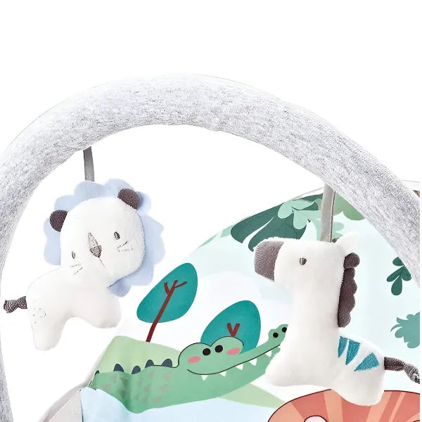 Fitch Baby Deluxe Portable Rocker with Music & Toys – Green alternate
