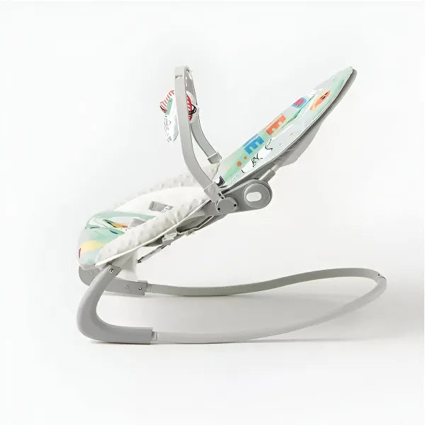 Fitch Baby Bouncer with Soothing Music & Removable Toys – Space Dino alternate