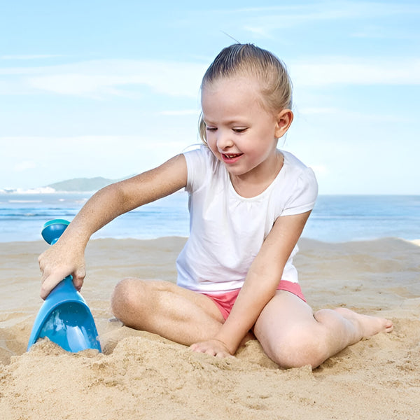 Hape Rain Shovel Sand & Beach Toy For Kids - Blue alternate