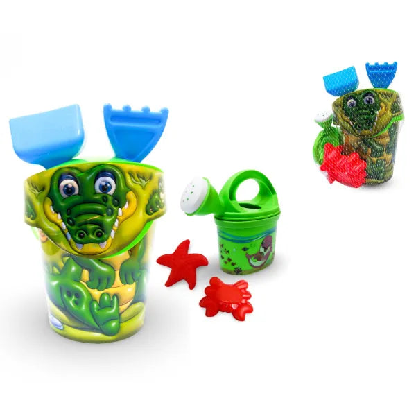 Animal Character Beach Toys Assorted - 6 Pieces Set