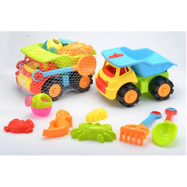 Truck Beach Toys Set- 8 Pieces Set