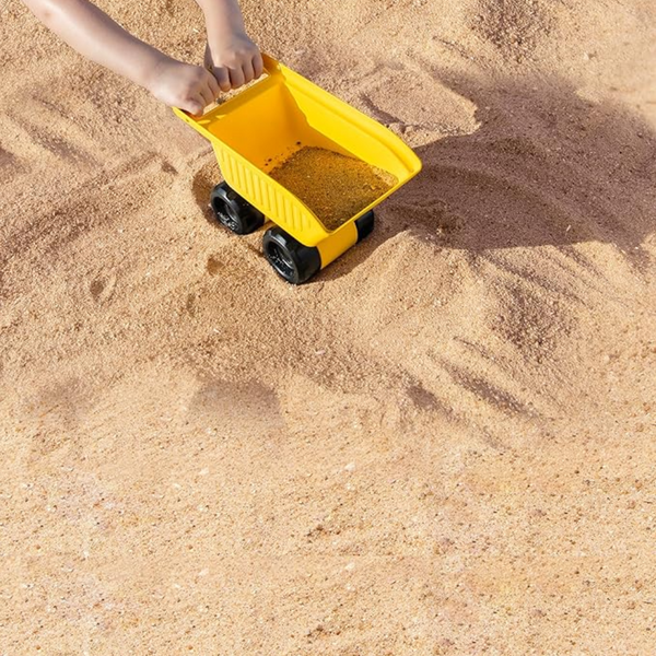Hape Mighty Dump Truck Sand & Beach Toy For Kids Yellow alternate