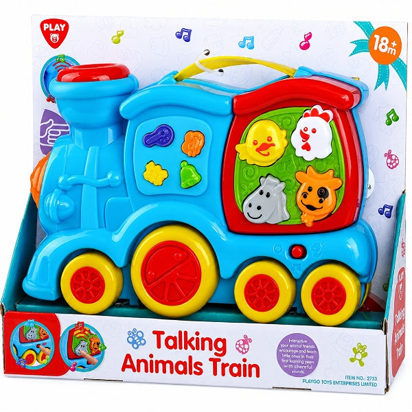 Playgo Talking Animals Train