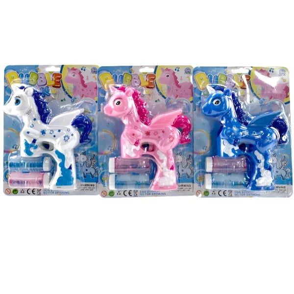 Electric Unicorn Bubble Gun-1 Pieces Set