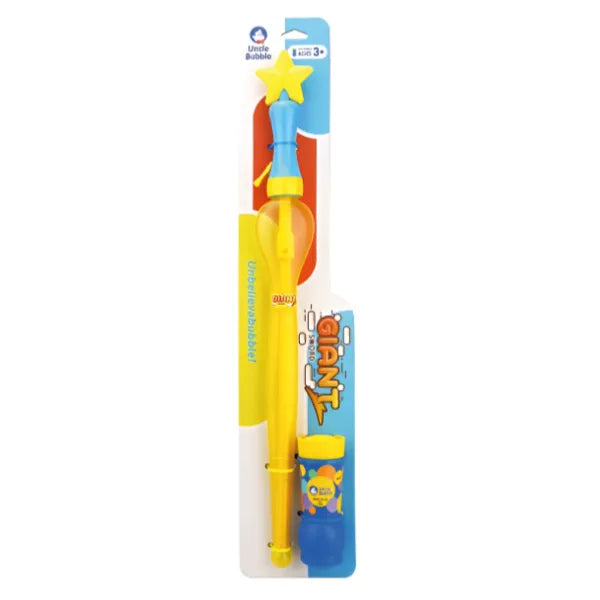 Uncle Bubble Giant Bubble Wands Sword  Medium With 4oz Ultra Bubble Solution