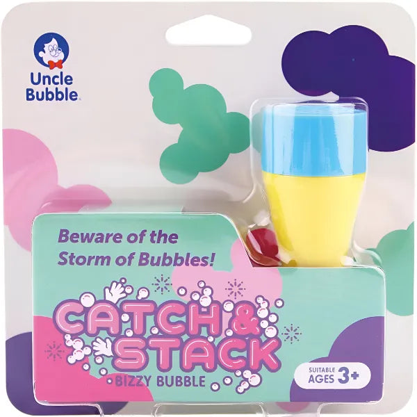 Uncle Bubble Catch & Stack Bizzy Bubble - Beware of The Storm of Bubbles