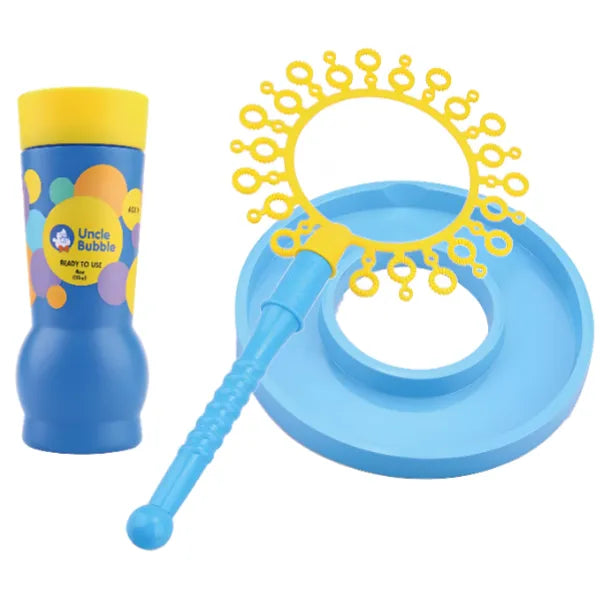 Uncle Bubble Fantasy Bubbling Wand for Tricks -Makes Bubbles of Many Sizes alternate
