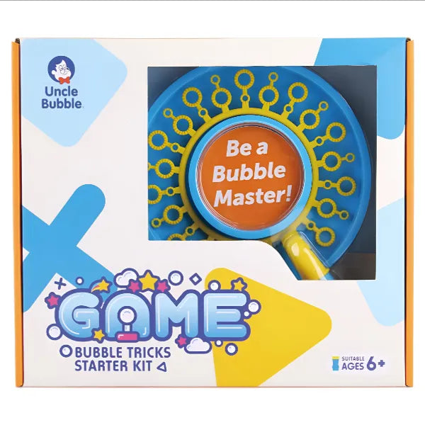 Uncle Bubble Game Bubble Trick Starter Kit - Be a Bubble Master with so Many Tricks to Learn