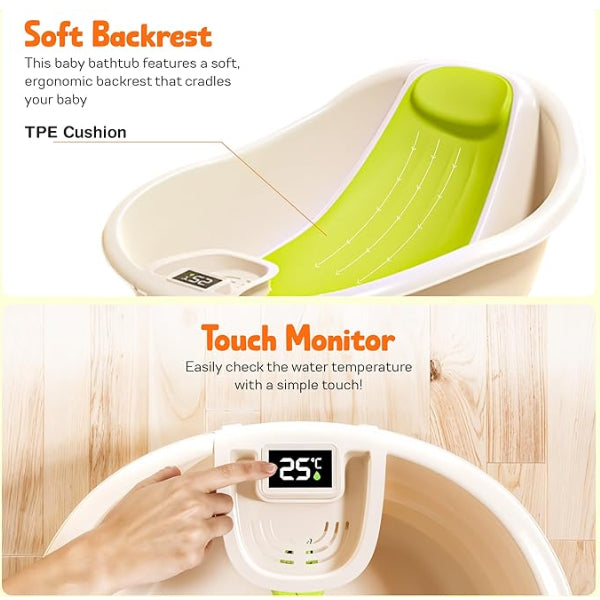 Baybee Baby Bath Tub for Kids - Green (BYBY174) alternate
