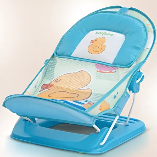Baybee Bella Anti Slip Baby Bather For Newborn Baby - Blue