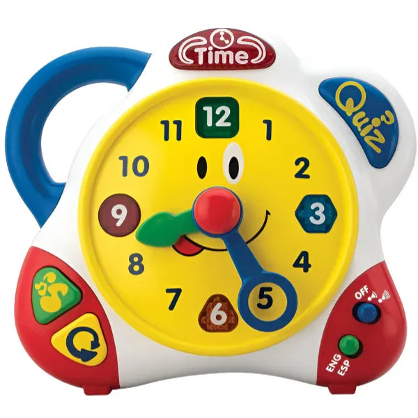 Little Learner Happy Kid Toy Group Bilingual Learning Clock
