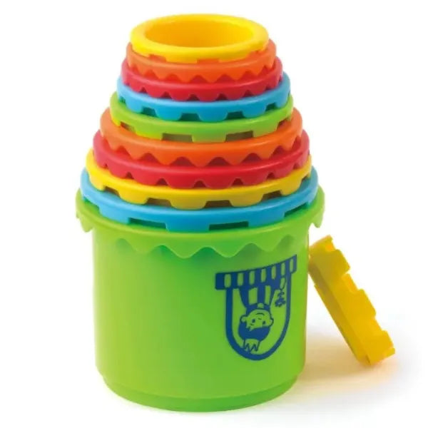 Little Learner Castle Stacking Cups For Kids-11 Pieces alternate