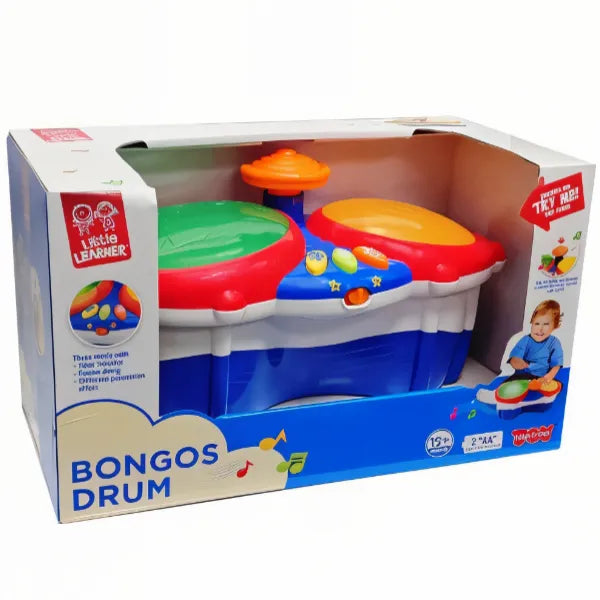Little Learner  Baby Bongo Drums Interactive Musical Toy